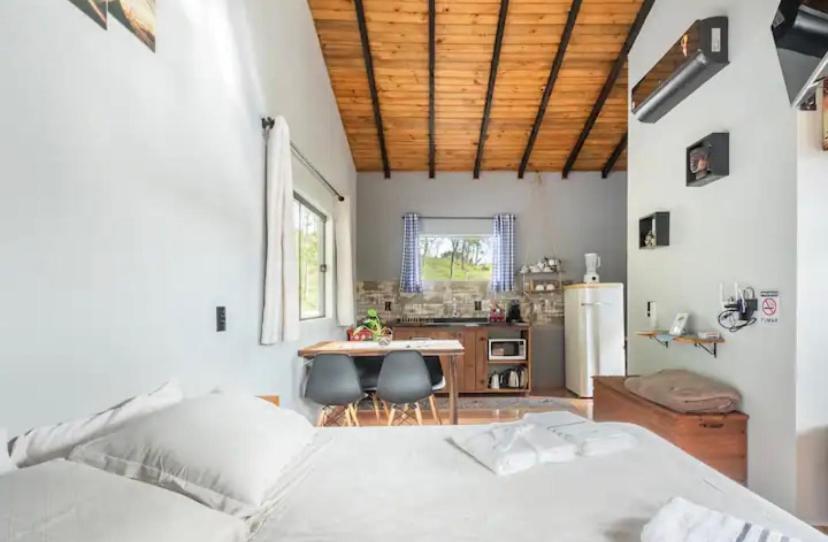 Cabana Sassafras Com Hidromassagem Alfredo Wagner Buitenkant foto